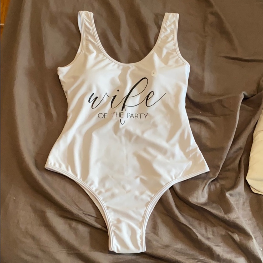 Wife of the Party bathing suit